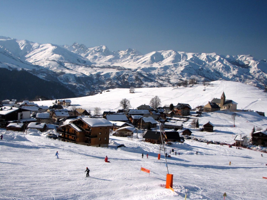 Wintersport Les Albiez - Montrond